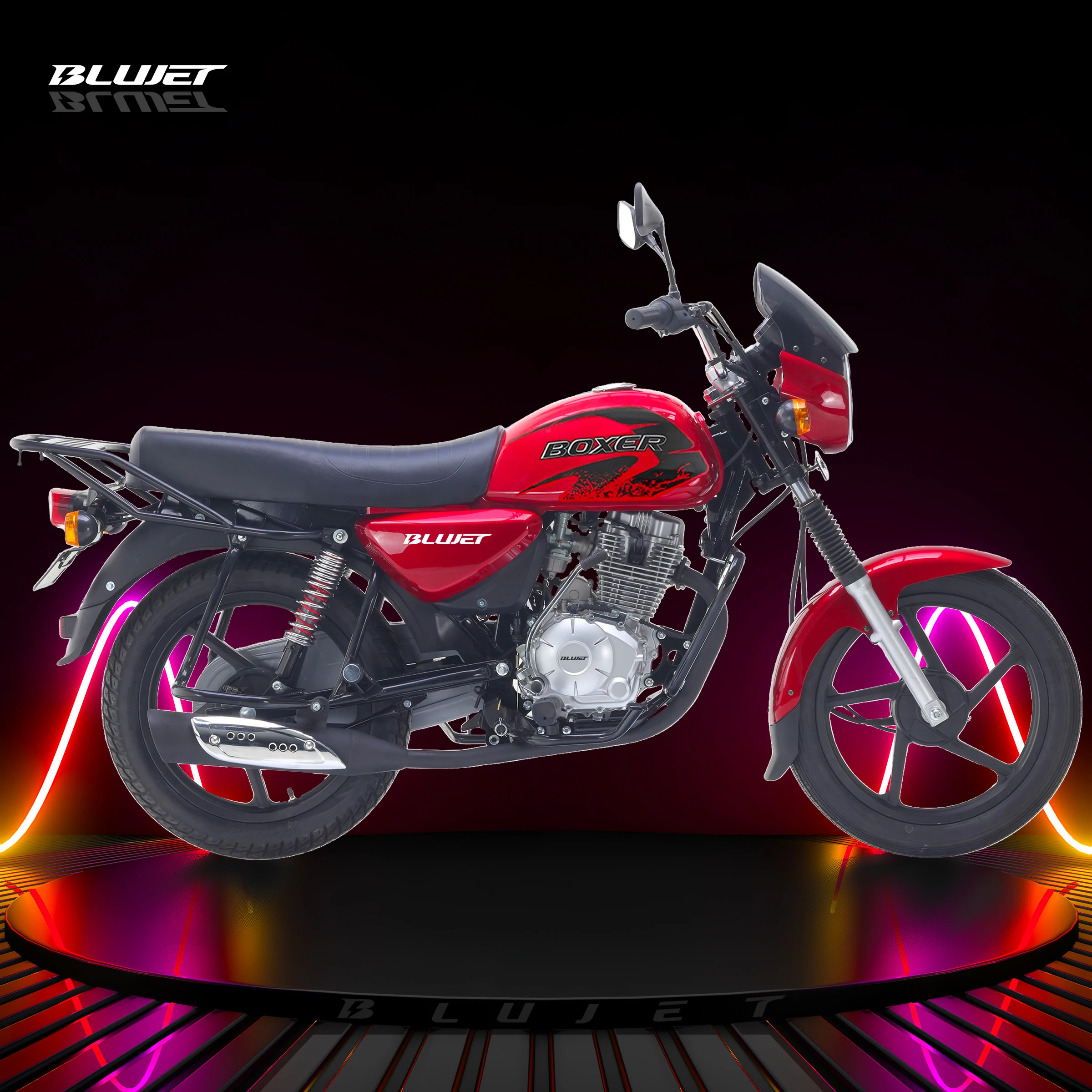 Boxer model Popular 100CC 110cc 150CC model motor bike petrol street as Indian Bajaj motorcycle for sale in africa bolivia iraq