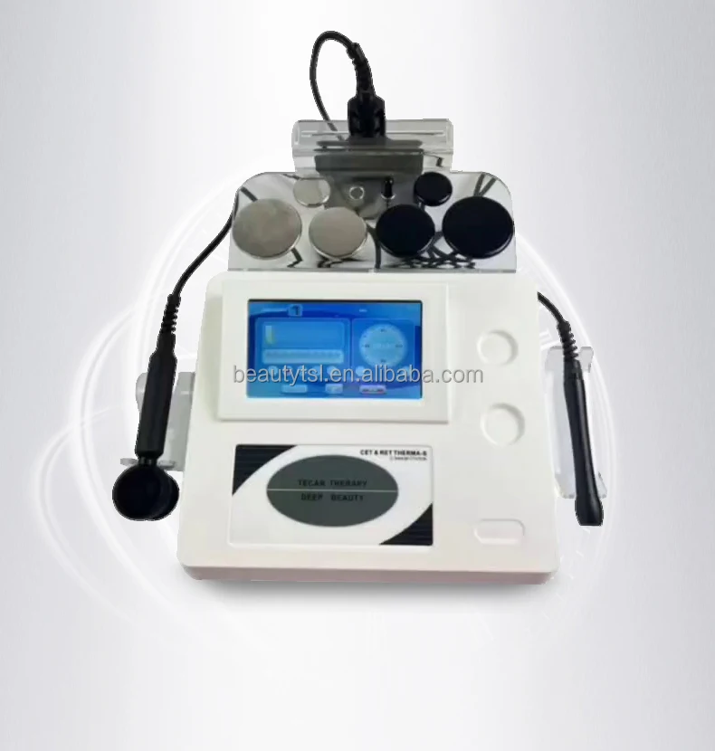 Indiba 448khz Tecar Portable CET RET Physical Therapy Machine For Rehabilitation Sciatica Pain Relief Smart Tecar