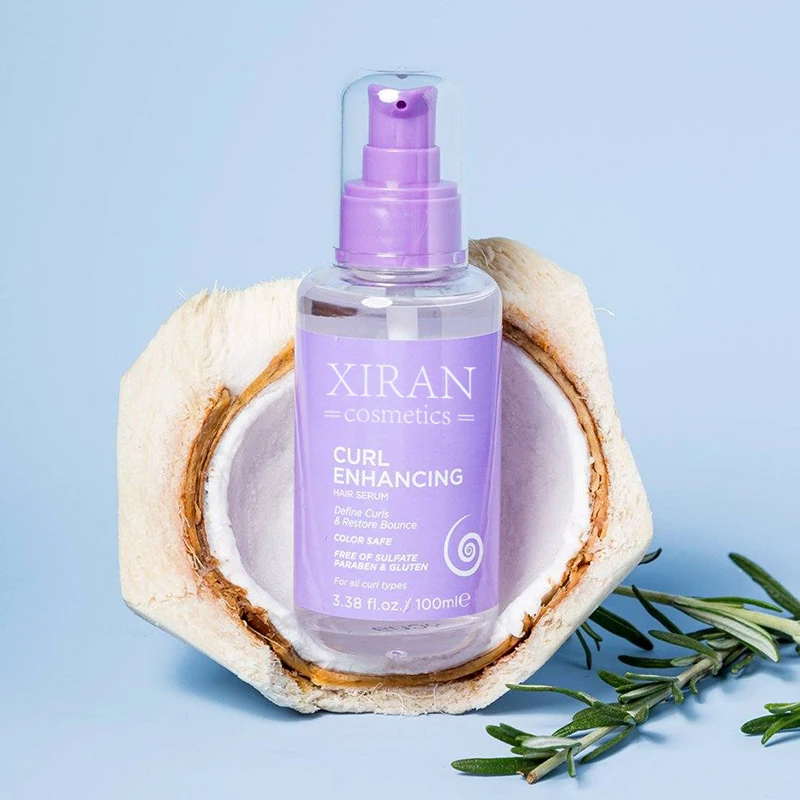 Curl Enhancing Hair Oil Restore Bounce Anti-frizzing and Smoothing Hair Serum Oil for Curly Hair