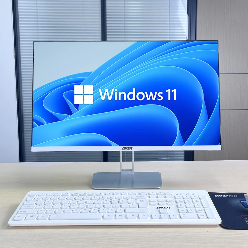 OEM/ODM оптовая продажа 19 22 24 27 32-дюймовый компьютер настраиваемый i3i5i7i9 конфигурация настольный ПК все в одном