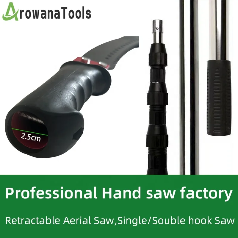 ARHS.V2 Hand Saw Professional Camping Pruning Foldable Saw with Razor Tooth Sharp Blade