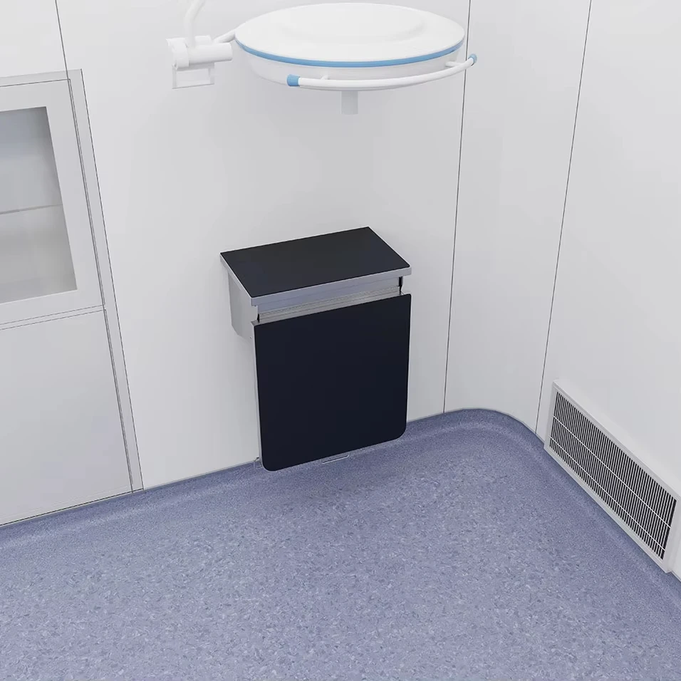 Cost-effective pet hospital folding examination table Easy operation saves space veterinary folding down table