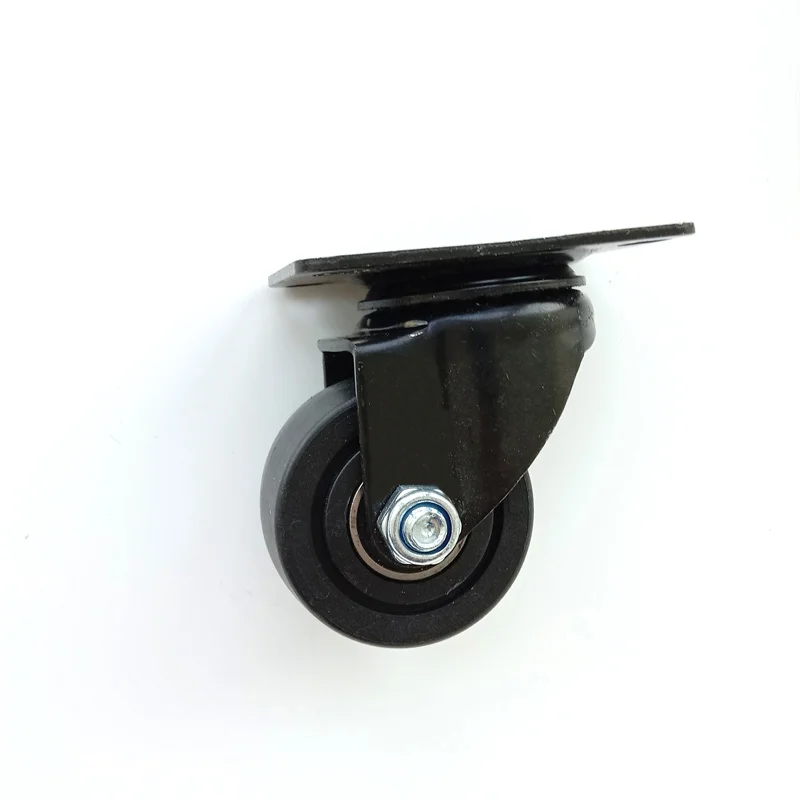 High Quality  Caster Wheels Fixed Caster TPR PU Material Wheel