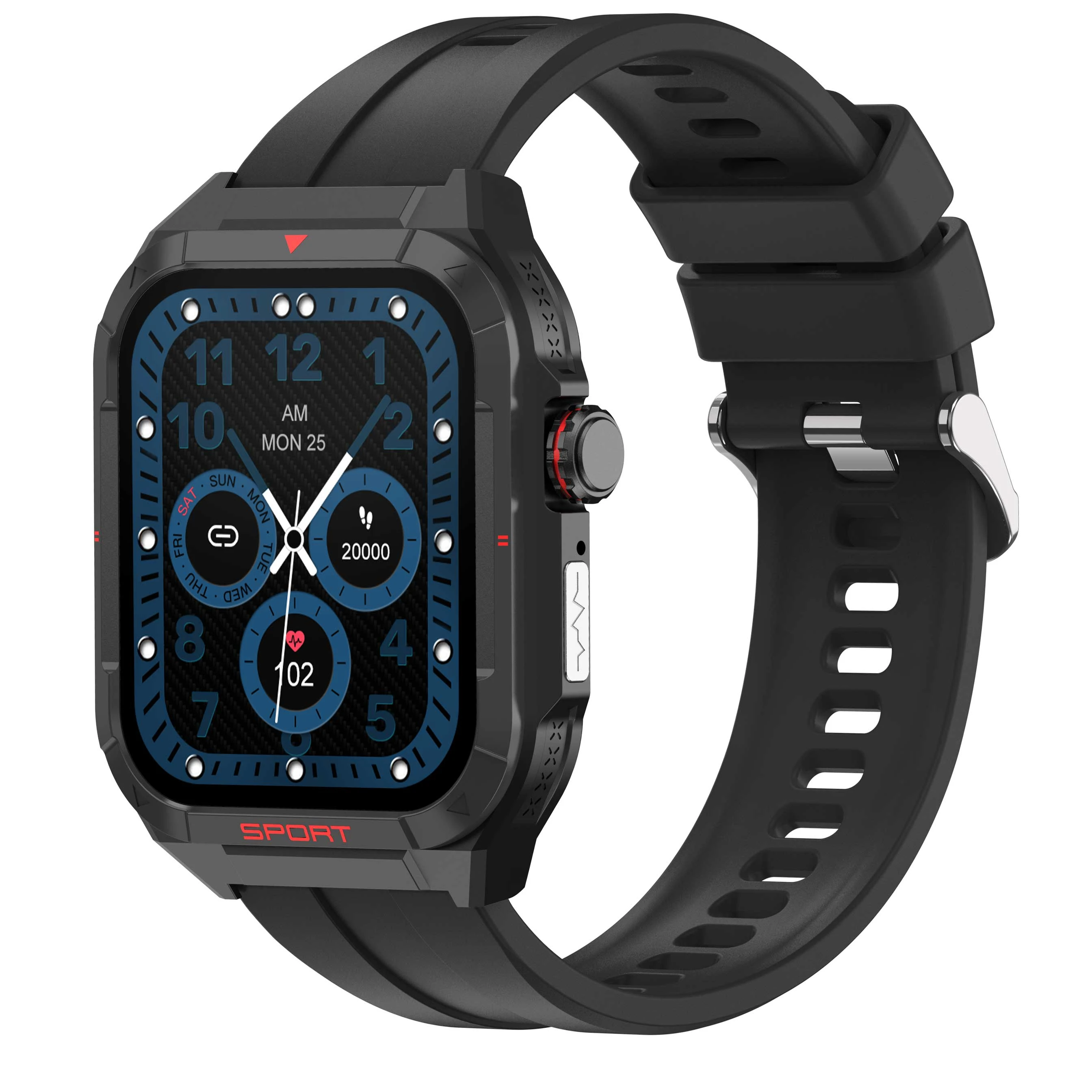 E01 2023 trendy ECG rectangle relojes inteligentes 100+ sport modes fitness tracker smartwatch android BT calling smart watch