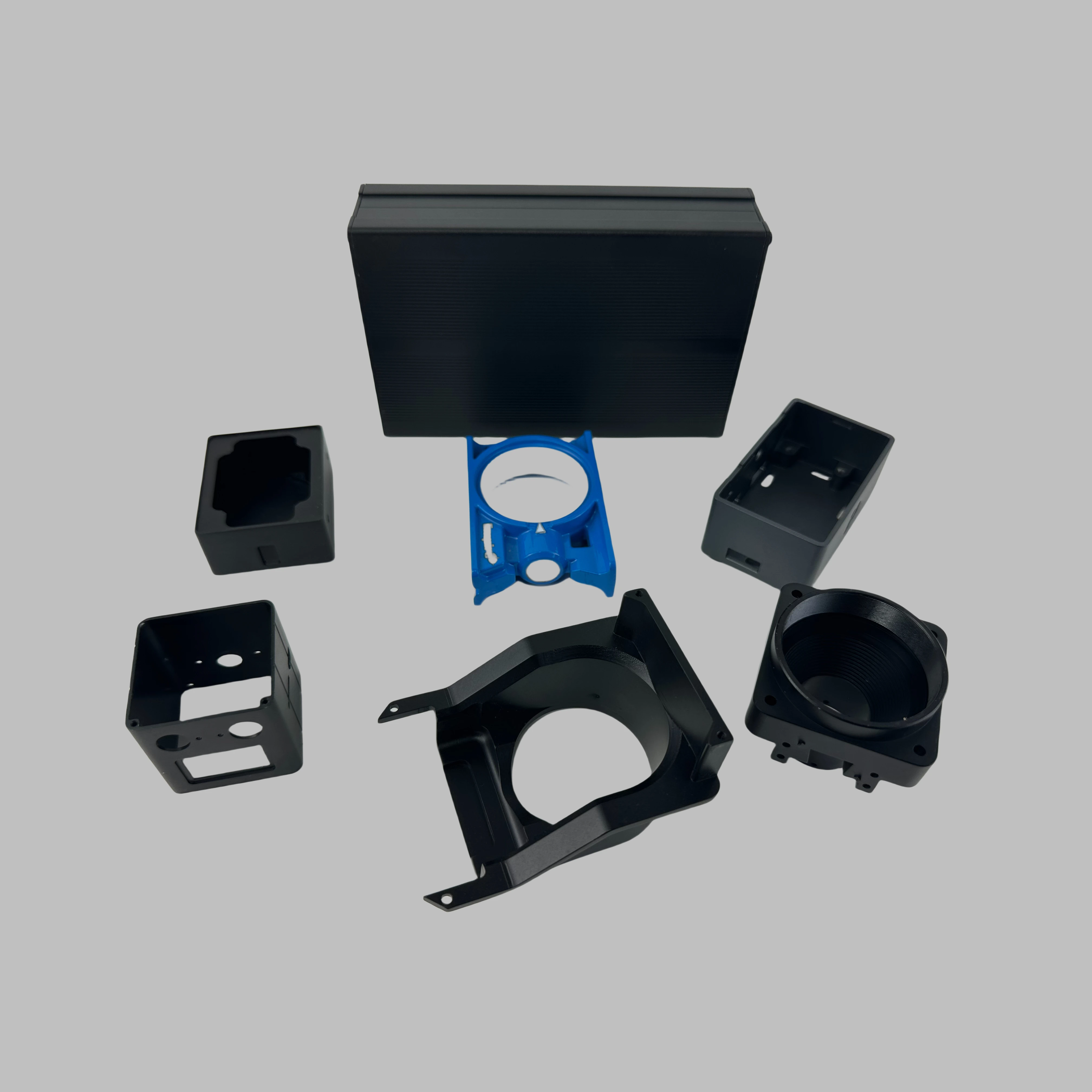 Factory customized OEM ODM aluminum extrusion CNC machining parts aluminum box enclosure