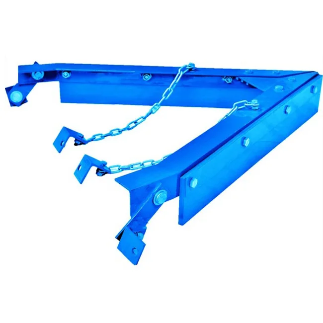 Factory Customized Polyurethane Blade V Return Belt Cleaner for Conveyor
