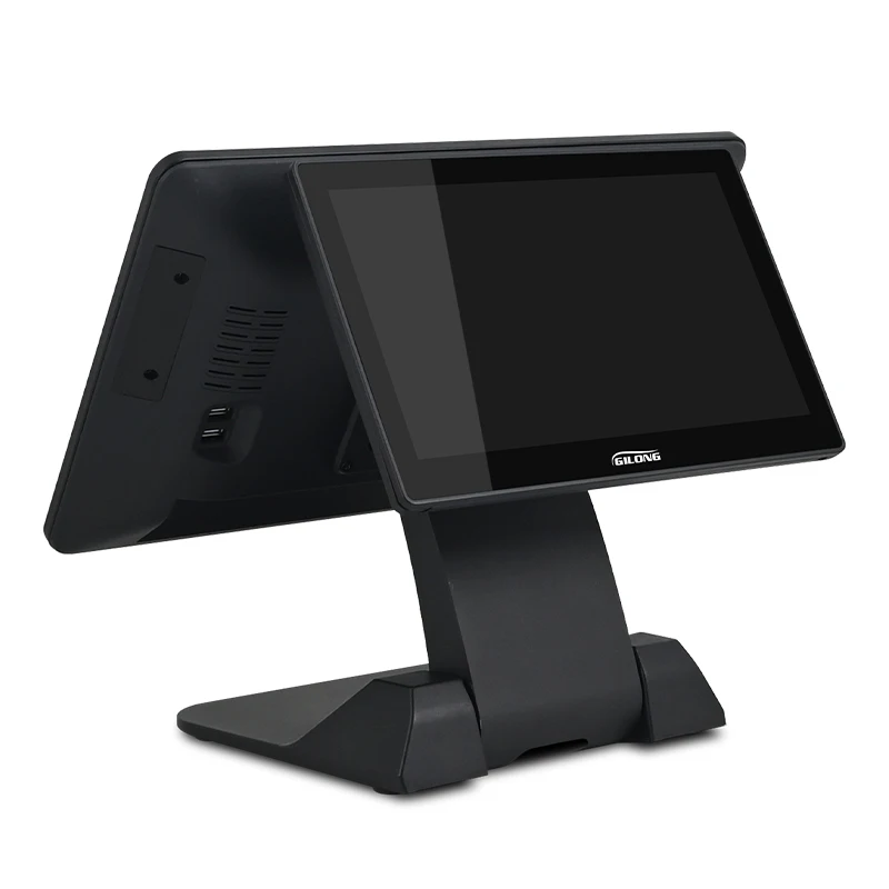 15.6 inch Touch Dual Screen All In One Pos System/cash Register/cashier Pos Machine