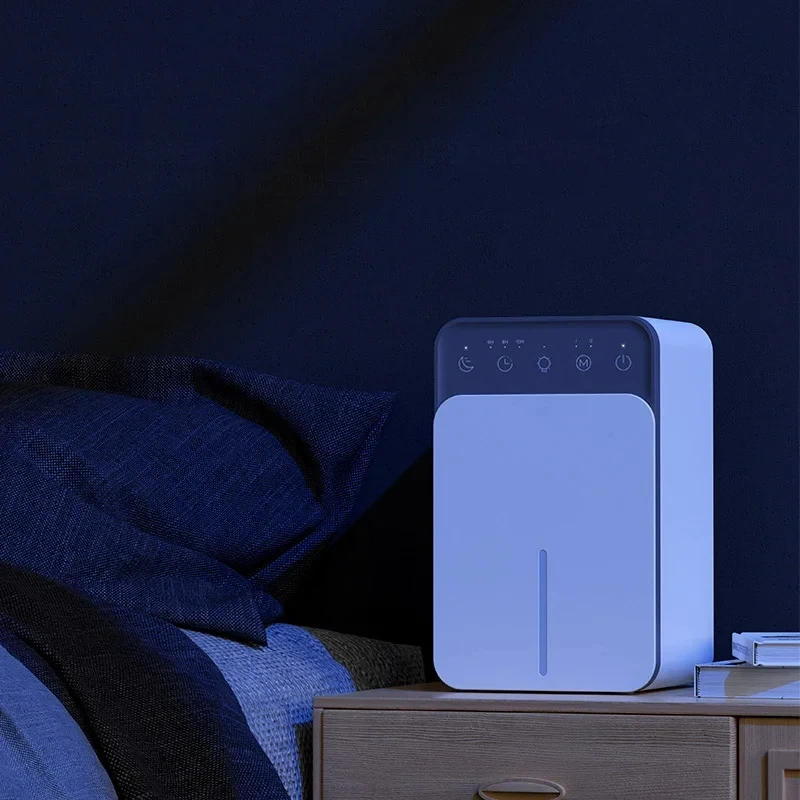 1.2L Dehumidifier Home Air Portable Mute Moisture Absorber MoistureProof Deodorizer Dryer for Kitchen Bedroom