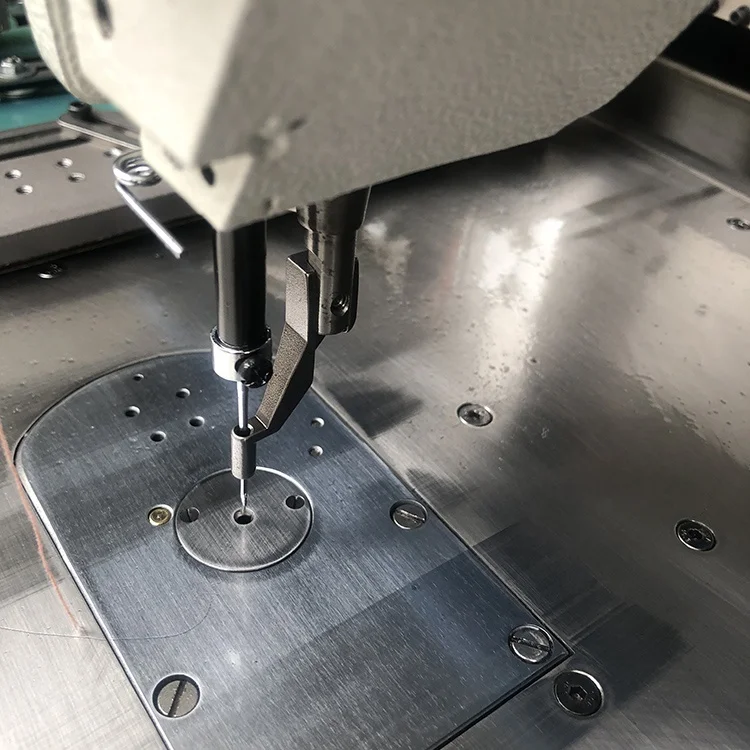 Fully Automatic Jeans T-shirt Cnc Pocket Welting Industrial Sewing Machine Welt Pocket Machine