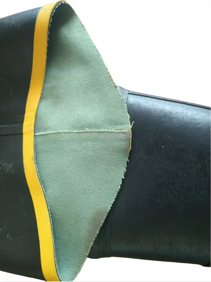 High quality safety rubber boots Rubber band steel toe outdoor boots