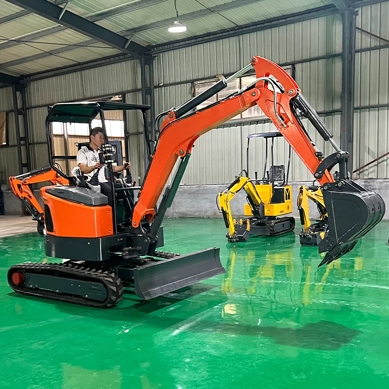 LUWEI Mini Excavator 3.5 Ton EPA Farm Crawler Digger Yanmar Engine Small Excavators