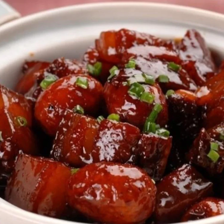 Новый продукт, китайская консервированная пища, портативные блюда из жареной свинины