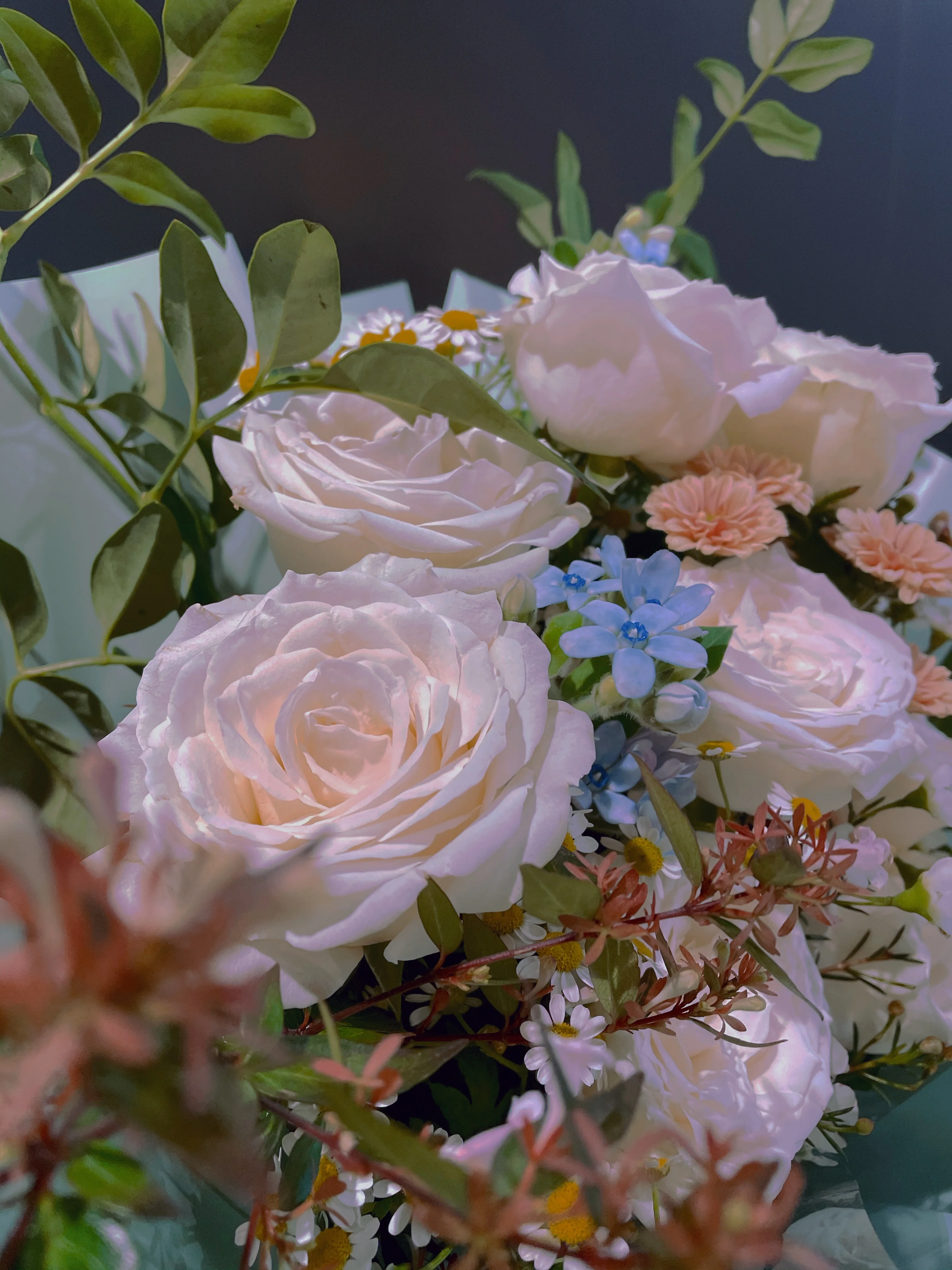 Yuhuiting Flower Matcha Green Flowers Bouquet