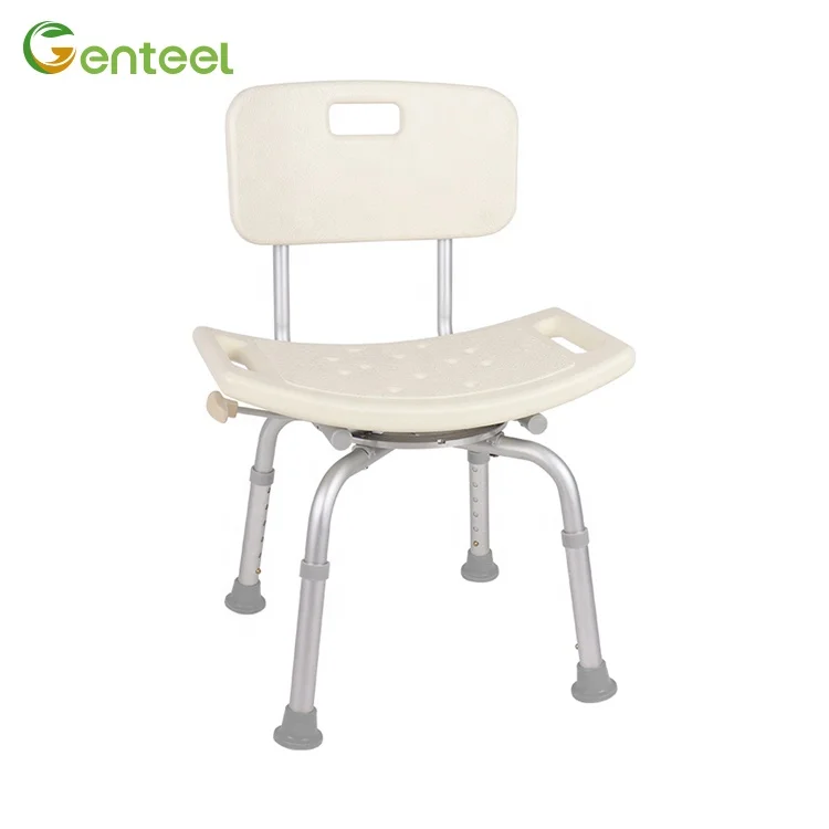 Rehabilitation Supplies Swivel Bath Seat Rotating Disabled Shower Chairs Bathroom Chair For Senior Adult Shower