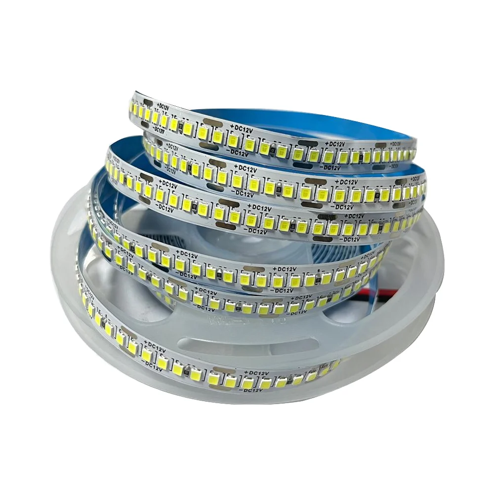 Низковольтная Светодиодная лента 2835-240LED/M высокой яркости красочный свет Оголенная 18/25 медно-алюминиевая пластина