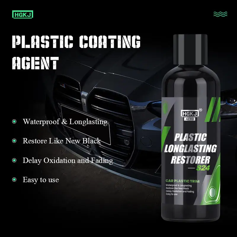 OEM C0763 HGKJ S24 Plastic Repairer Return Black Gloss Automotive Cleaning, Polishing, and Repair Coating Refurbishment