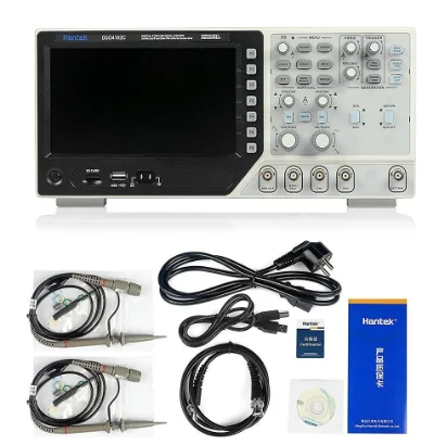 Dso4102c,Build In 1 Channel Arbitrary/function Waveform Generator 100mhz Hantek Oscilloscope