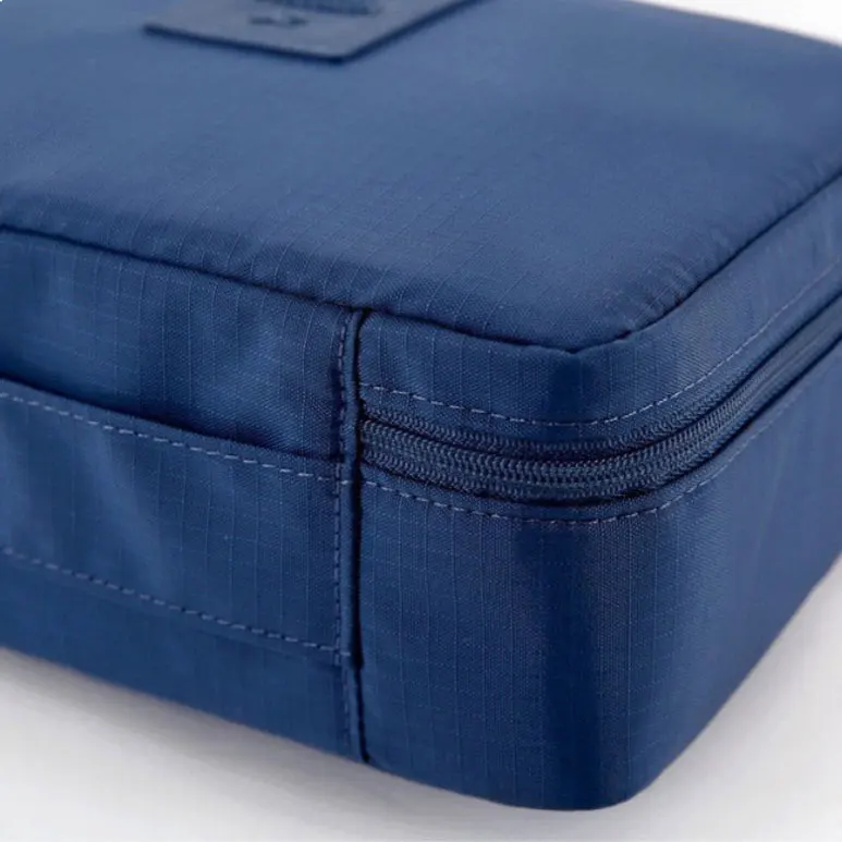 Waterproof custom logo makeup pouch face mask bags packaging blank cosmetic bags