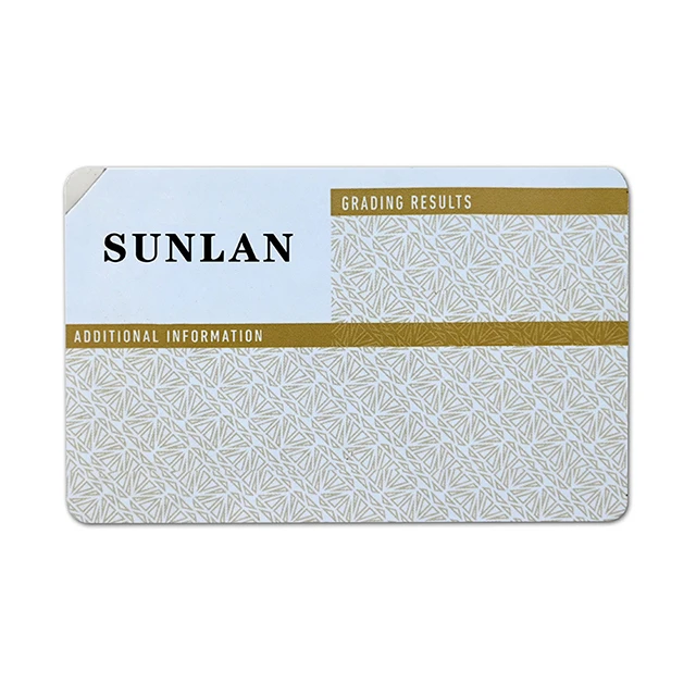 SUNLANRFID LOW MOQ MIFARE MIFARE 1K chip smart nfc rfid blocking card from China