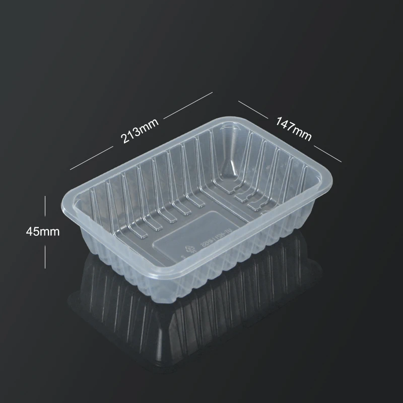 Disposable Plastic Trays Take Away Food Container Meat Packaging  Meat Tray