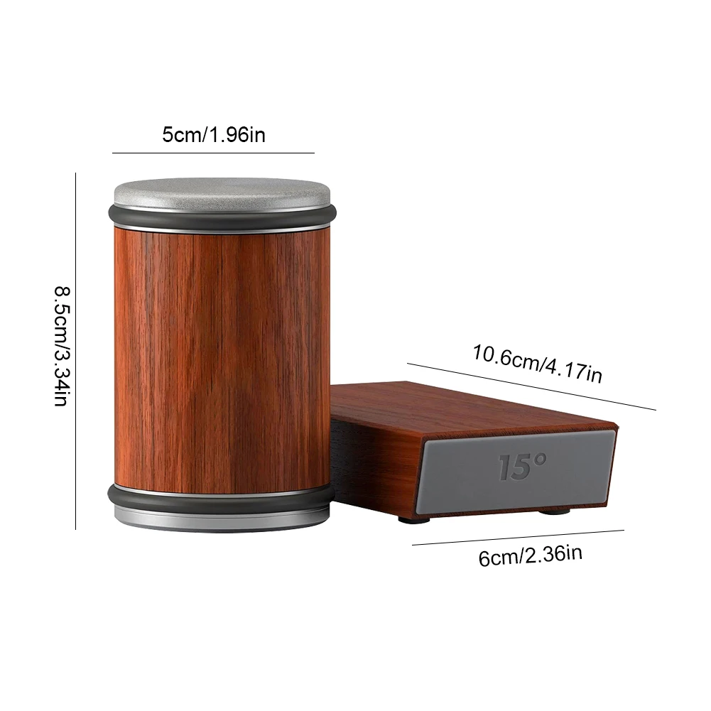 2024 Hot Selling Customized Kitchen Detachable Sharpening Stone Kit Manual Diamond Rolling Knife Sharpener Set for Knives