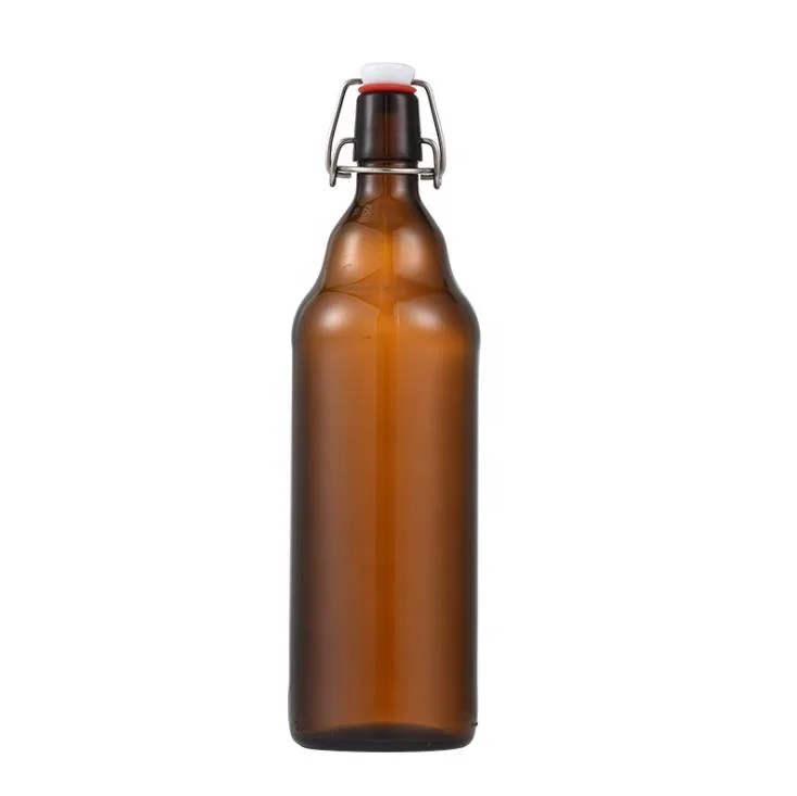 Swing Top Bottles with Airtight Lids for Oil Vinegar Beverage Liquor Beer Water Soda 330/500/750/1000 ml