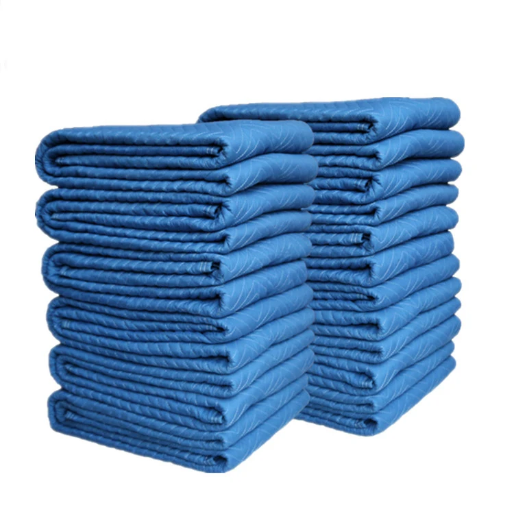 Non woven moving blanket supplier cheap fabric blanket for moving