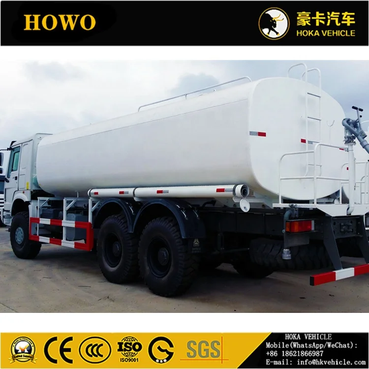 
SINOTRUK HOWO 6X6 371HP 20CBM WATER TANKER TRUCK FOR OFF ROAD PURPOSE MODEL ZZ2257N4657A 
