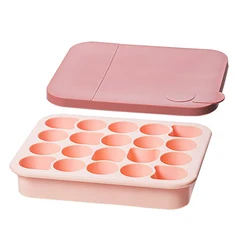 Online Hot Sale Kitchen Supplies Food Grade 20 Cavity Silicone Bar Ice Cube Tray Ice Cubes Small Round Mold Ice Maker