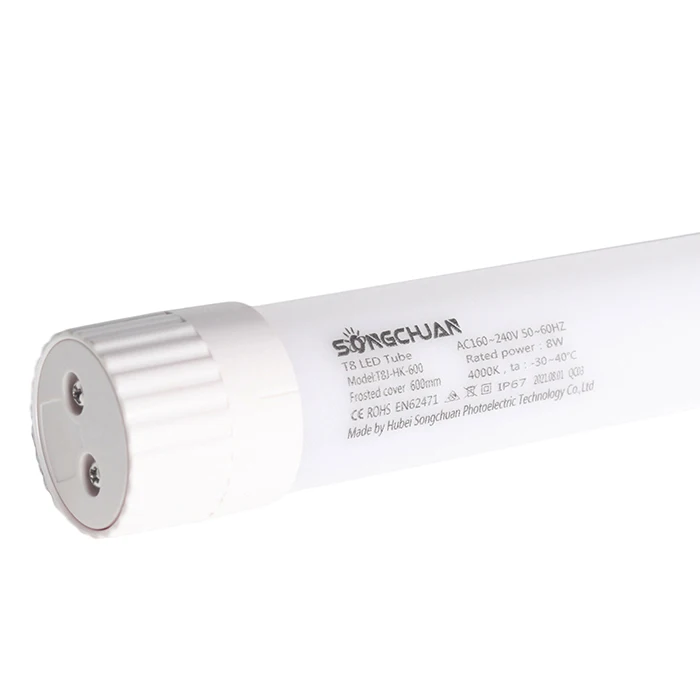 IP65 Waterproof Vertical refrigerator Showcase Cabinet Tube LED Light Freezer Lighting