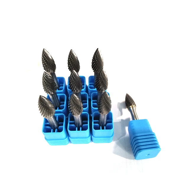Good quality tungsten carbide rotary burrs competitive factory price metal working cutters rotary bits