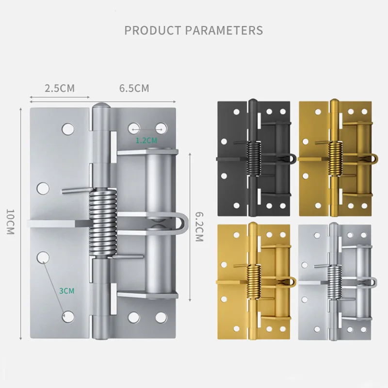 Wood Door Accessory Soft Close hinges Heavy Duty Pivot Door Hinge Gold Door Hinges Gold