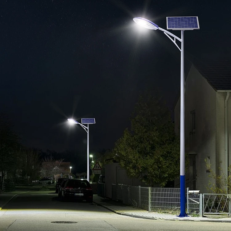 8 Meter Public Hot Dip Galvanized A-shape Arm Street Lighting Pole