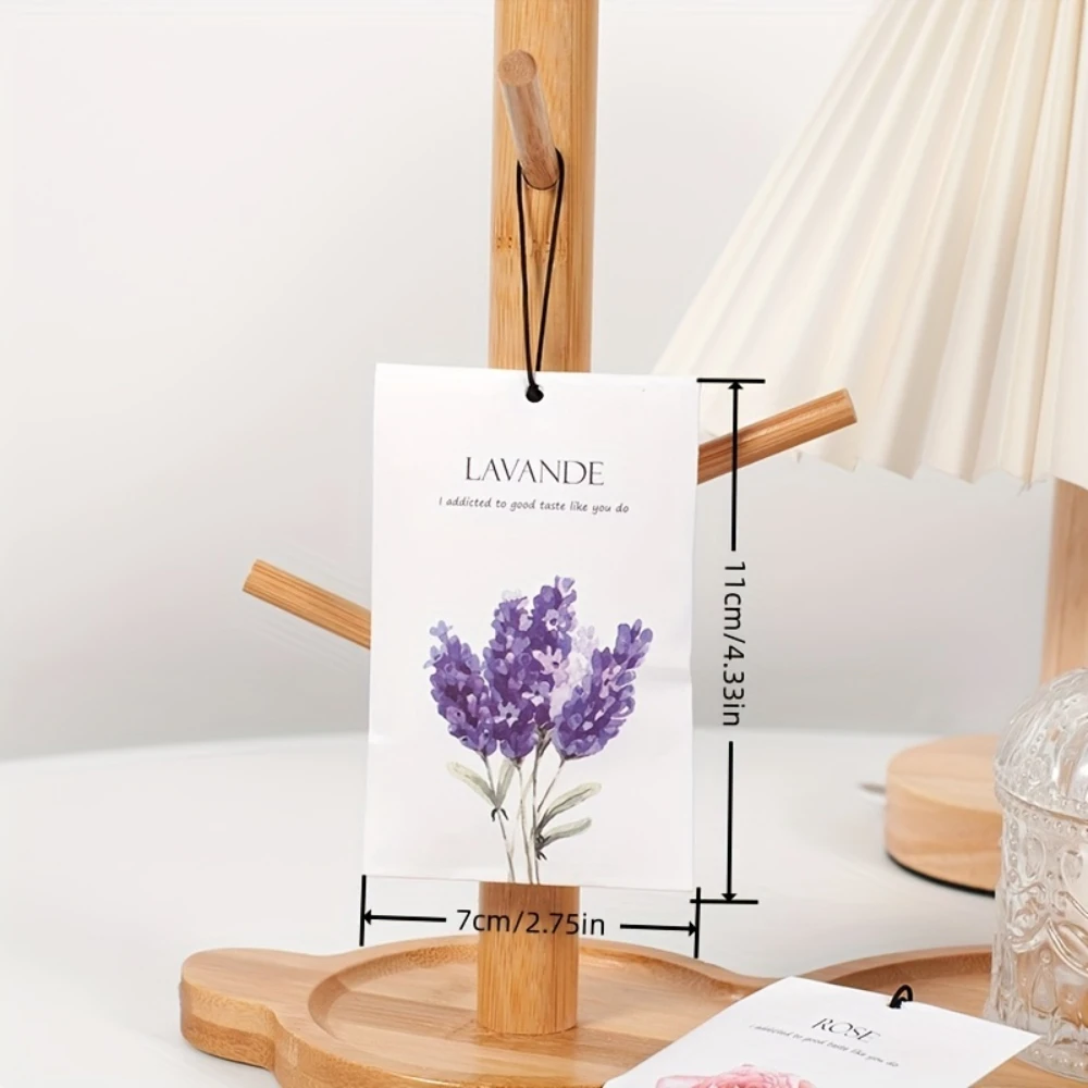 Long-Lasting Sachets Bags Home Fragrance Sachet 6 Scents Option- Lavender Rose Jasmine Lily Camomille Vanilla