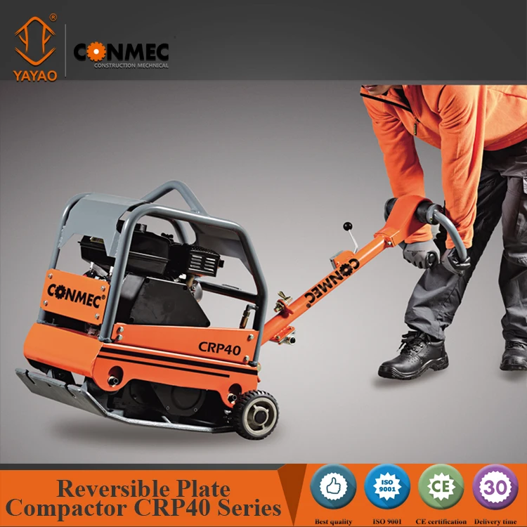 
Hydraulic Vibrating stone Plate Compactor With 30 cm/s Travel Speed 