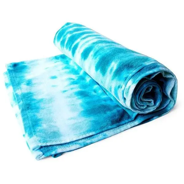 full printing stripe beach towels custom large size cotton velour beach pool towels