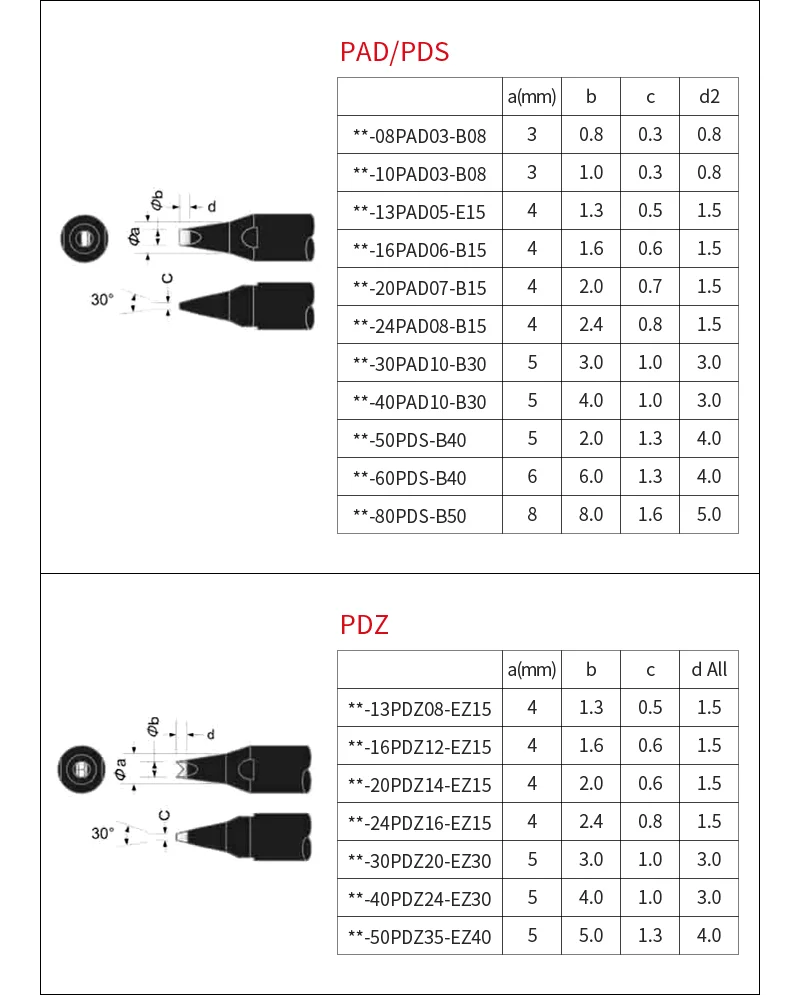 High Quality DCS/DS Series Nozzle Solder Robot Welding Tools Soldering Iron Tips For Apollo Seiko Automatic Soldering Machine