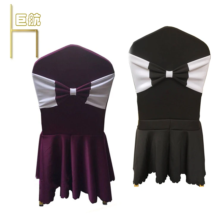New Design Polyester Spandex Stretch Banquet Chair Cover for Wedding Party