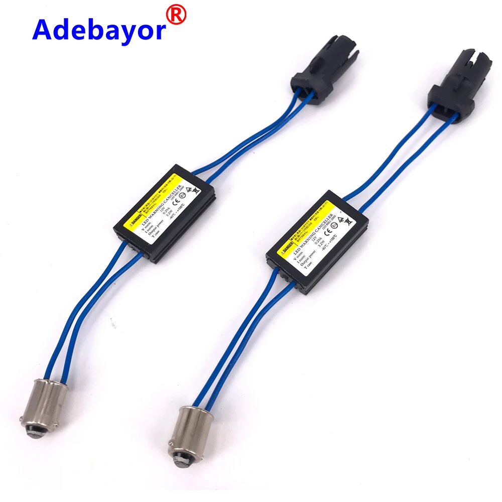 DC12V BA9S LED Warning Canceller Decoder Led Bulb Decoder Load Resistor No Error OCB Led Canbus Decoder