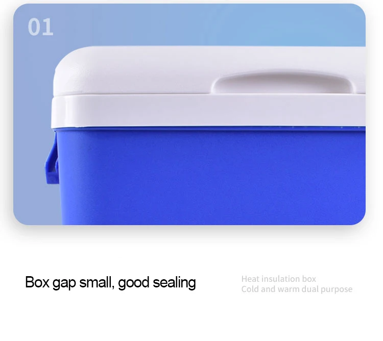 26L plastic large custom cooler plastic can beer insulated food box ice chest cooler box for outdoor fishing