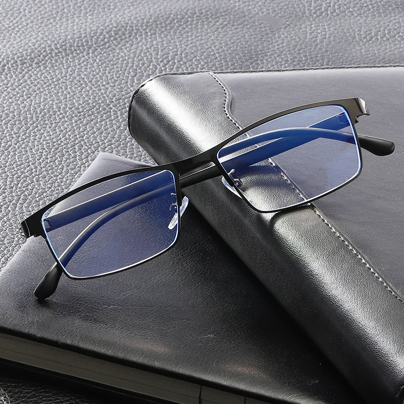 Бренд очков SKYWAY в ретро-стиле оптовая продажа из Китая Ультралегкая квадратная оптическая оправа металлического