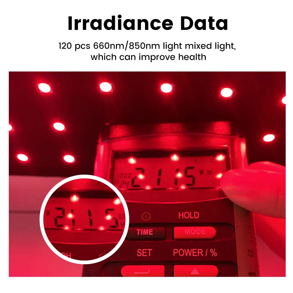 IDEATHERAPY 660nm 850nm infrared red light therapy belt wrap red light therapy horse full body red light therapy belt