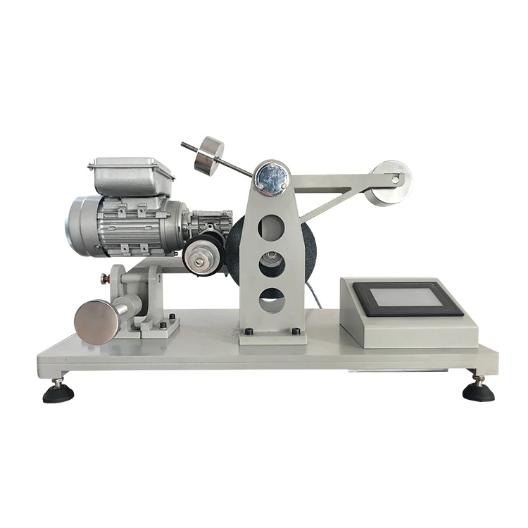 Electric Digital Rubber Materials Shoe Sole  Abrasion Test Machine Akron Abrasion Resistance Tester