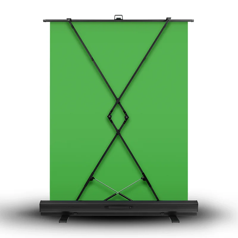 Floor Up  Background Green 150x200cm  Pull Stand Green Screen for live show