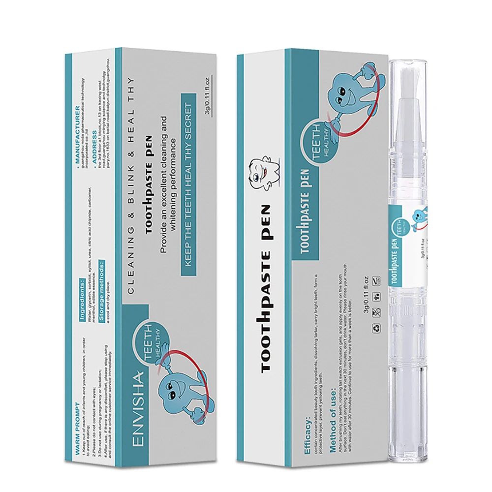 OEM ODM Professional Travel-Friendly Teeth Whitening Pen Whiten Teeth Stain Remover Tooth Whitening Bleaching Pen