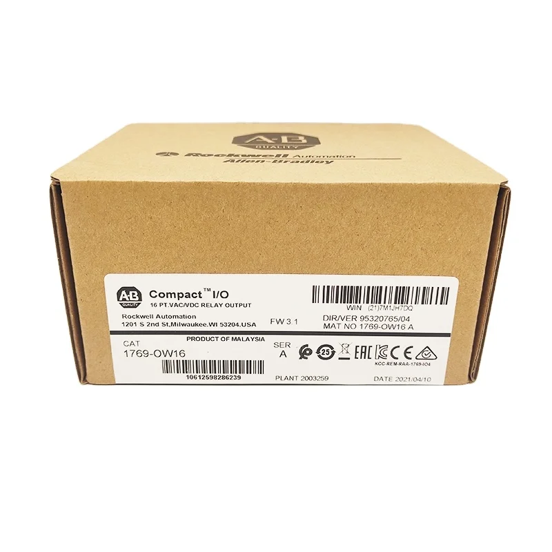 PLC Control Spot CompactLogix Digital Contact Output Module 16-Point AC/DC Relay 1769-OW16