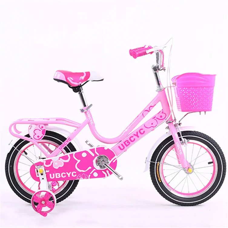 Factory cheap price 4 Wheel girl cycle 12 14 16 18 20 Inch Children Bicycle Kids Bike For 2 3-8 Year Kids 10 9-11 Years Old