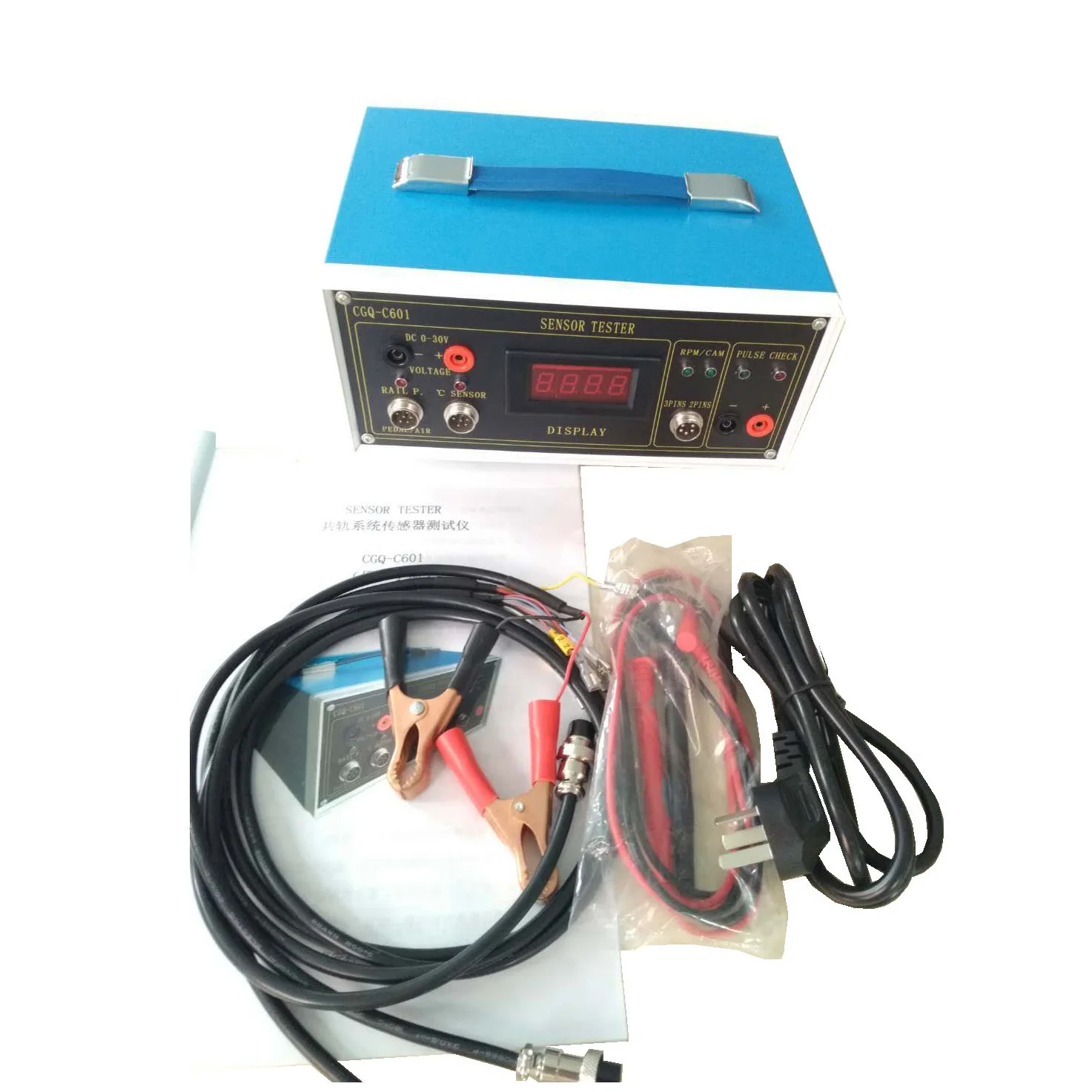 Mechanical structure firm operation very easy S500 sensor tester common rail injector diagnostic tools