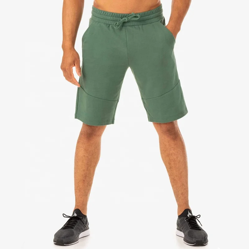 OEM Cotton Terry Bodybuilding Gym Clothing Sweat Shorts Cheap high Quality Blank Track Shorts Men