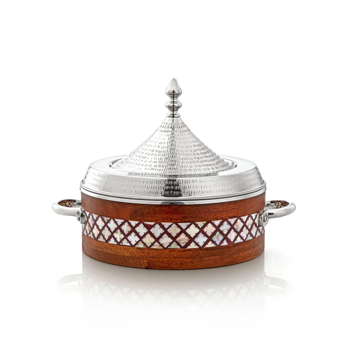 Stainless Steel Casseroles Server Hotpot Handmade Decorative Food Serving Hot Pots For Hotel And Home